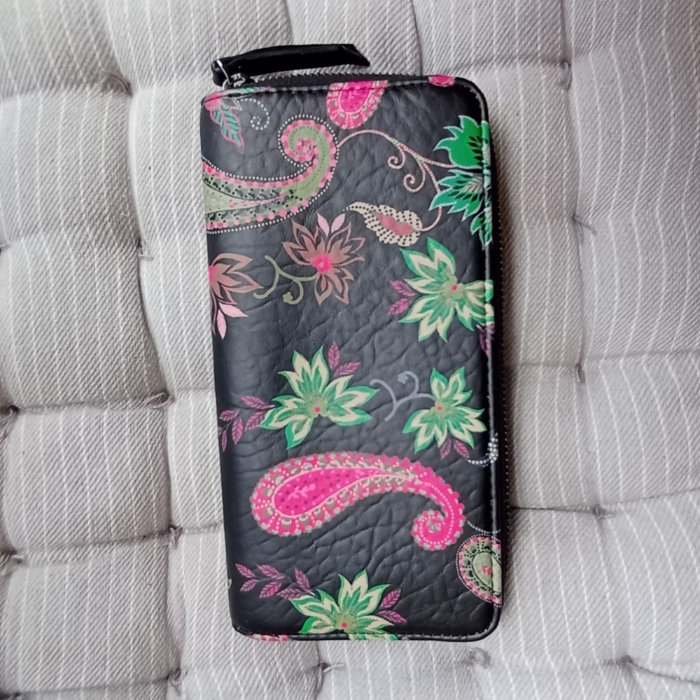 Desigual Faux Leather Wallet Clutch - Picture 9 of 16
